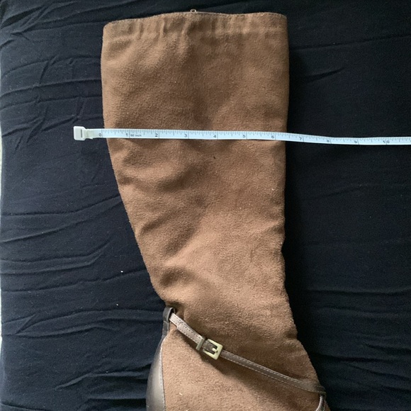 Ladies knee high ultra suede boots - Picture 9 of 9